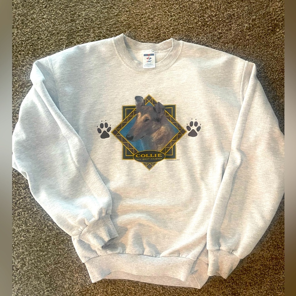 Vintage Sweater Dog Lovers